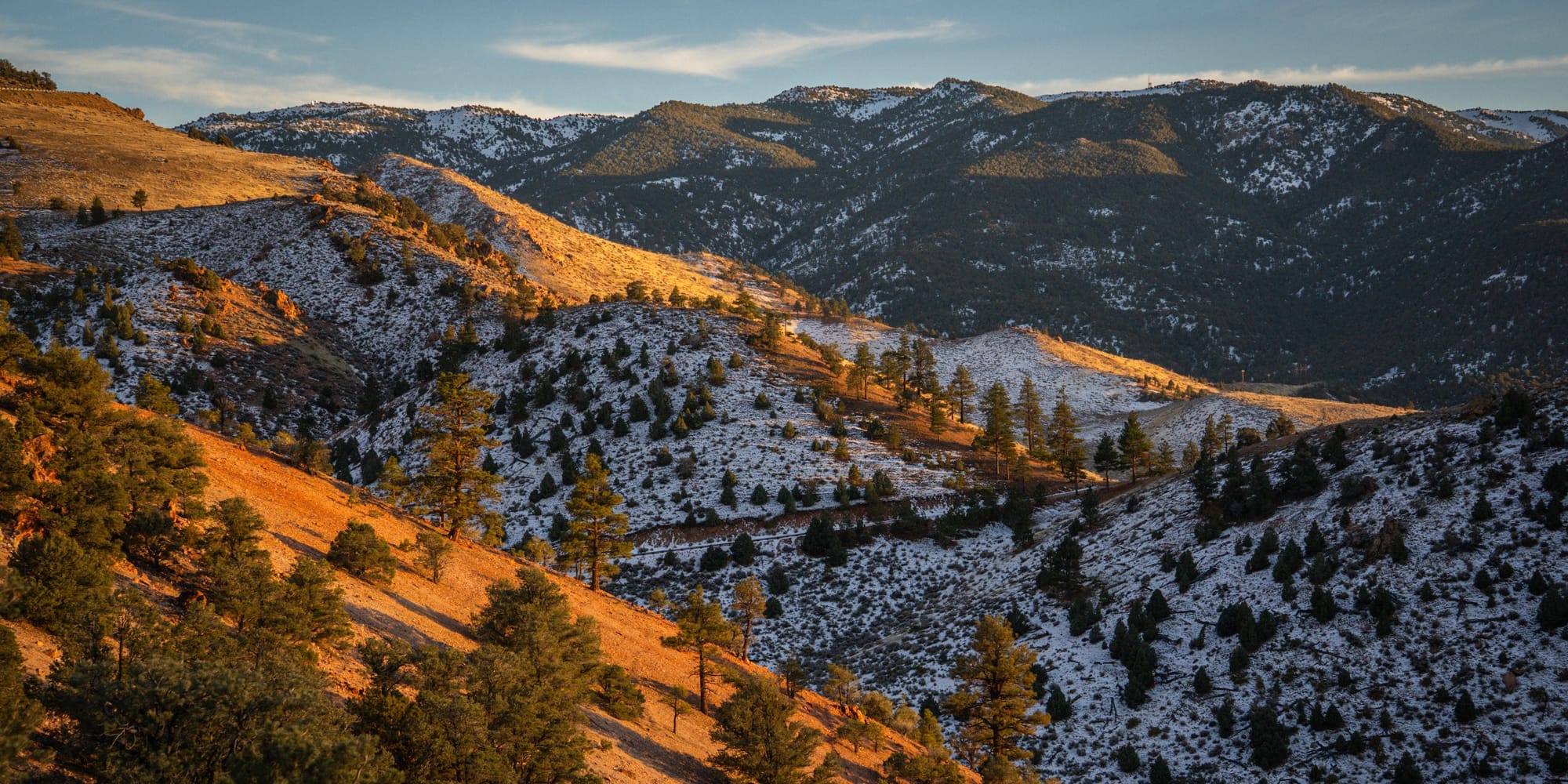 Sunset at Geiger Grade